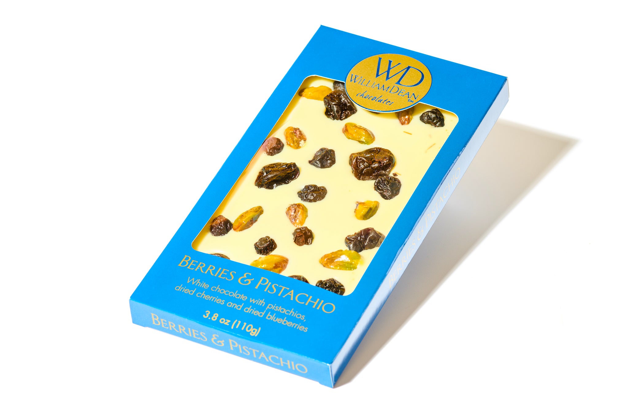 Berries & Pistachio White Bar
